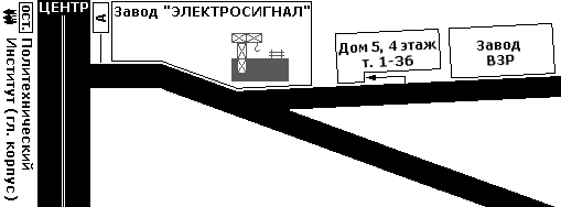 Ñõåìà ïðîåçäà